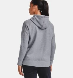 Under Armour Damen Rival Fleece Jacke Grau -Sportbekleidung Geschäft 1356400 035 Df52mGMTOSpVnn