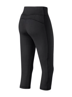 Joy® Joy Nadine 3/4-Hose Damen Schwarz -Sportbekleidung Geschäft 30218 00700 RKGmcDlR0bIaE6