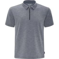 Schneider® Schneider Sportswear MELM Funktions-Polo Herren Stoneygrey-meliert