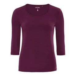 Schneider® Schneider Sportswear Lessiaw Shirt Damen Dunkelrot