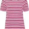 Schneider® Schneider Sportswear MAURAW Fashion-Shirt Damen Rubypink Weiß -Sportbekleidung Geschäft 3187 4198 V