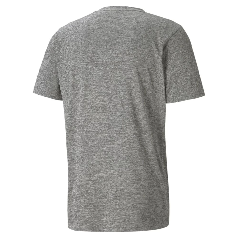 Puma Favourite Heather Cat Herren Trainings-T-Shirt Grau Schwarz 4 Puma Favourite Heather Cat Herren Trainings-T-Shirt Grau Schwarz – Bild 2