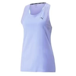 Puma Favourite Trainings-Tank-Top Damen Elektro Purple Schwarz