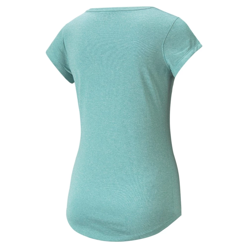 Puma Performance Heather Cat T-Shirt Damen Porcelain Heather 4 Puma Performance Heather Cat T-Shirt Damen Porcelain Heather – Bild 2