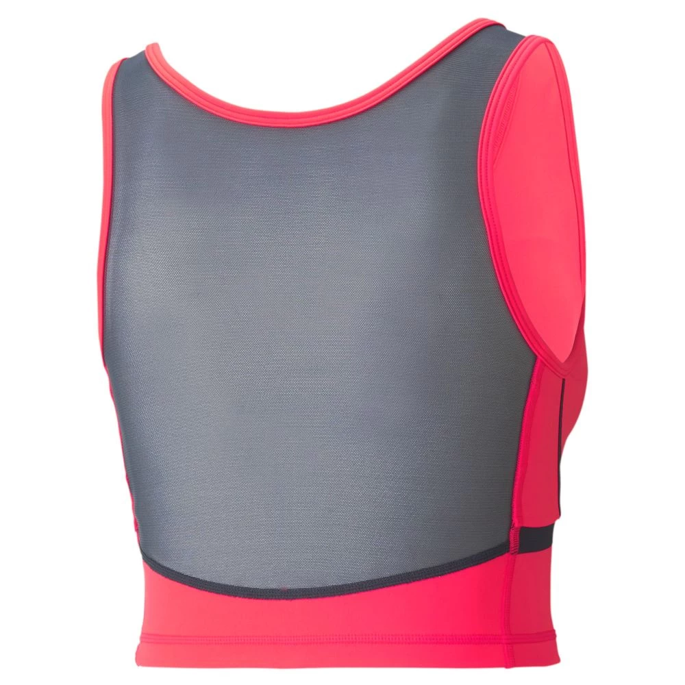 Puma Training Eversculpt Fitted Tank Top Damen Pink Dunkelblau 4 Puma Training Eversculpt Fitted Tank Top Damen Pink Dunkelblau – Bild 2