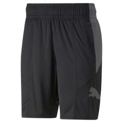 Puma Favorite Cat Knit 8" Trainingsshorts Herren Schwarz Grau