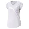 Puma Favourite Heather Cat Trainings-T-Shirt Damen Spring Lavender Heather -Sportbekleidung Geschäft 522418068 F