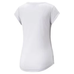 Puma Favourite Heather Cat Trainings-T-Shirt Damen Spring Lavender Heather -Sportbekleidung Geschäft 522418068 R