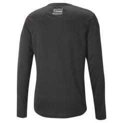 Puma Fit Ultrabreathe Langarm Trainings-Top Herren Schwarz Grau -Sportbekleidung Geschäft 523100001 R