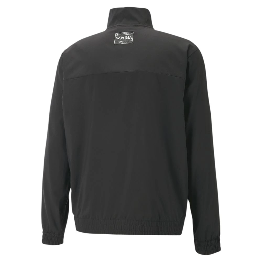 Puma Fit Woven Half-Zip Trainingsjacke Herren Schwarz Fizzy Lime 4 Puma Fit Woven Half-Zip Trainingsjacke Herren Schwarz Fizzy Lime – Bild 2