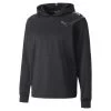 Puma Fit PWRFLEECE Trainings-Hoodie Herren Schwarz Weiß