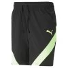 Puma Fit 7" Stretch Woven Trainingsshorts Herren Schwarz Fizzy Lime -Sportbekleidung Geschäft 523294051 F