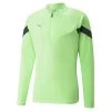 Puma TeamFINAL Herren Training 1/4 Zip Pullover Fizzy Lime Schwarz -Sportbekleidung Geschäft 657375 20 V