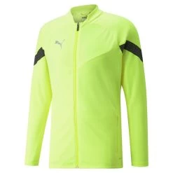 Puma TeamFINAL Herren Trainingsjacke Neon Gelb Schwarz