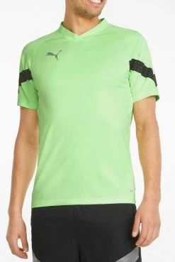 Puma TeamFINAL Herren Trainingstrikot Fizzy Lime Schwarz -Sportbekleidung Geschäft 657379 20 D