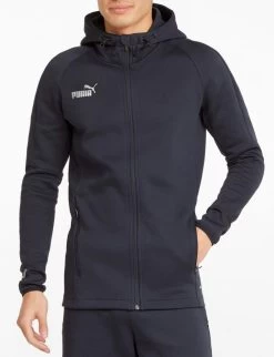 Puma TeamFINAL Herren Casuals Kapuzenjacke Dunkelblau 7 Puma TeamFINAL Herren Casuals Kapuzenjacke Dunkelblau -Sportbekleidung Geschäft 657383 06 D