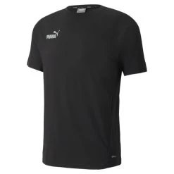 Puma TeamFINAL Herren Casuals T-Shirt Schwarz