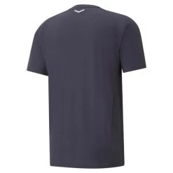 Puma TeamFINAL Herren Casuals T-Shirt Dunkelblau -Sportbekleidung Geschäft 657385 06 R