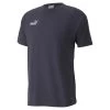 Puma TeamFINAL Herren Casuals T-Shirt Dunkelblau