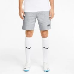 Puma TeamFINAL Herren Casuals Shorts Hellgrau -Sportbekleidung Geschäft 657387 33 D