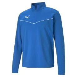Puma TeamRISE Trainingsanzug 1/4 Zip Herren Blau Schwarz -Sportbekleidung Geschäft 65739402 F8lGRhA2rfl2BL