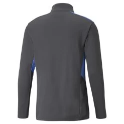 Puma Quarter-Zip Fußballshirt Herren Schwarz Blau -Sportbekleidung Geschäft 65754444 RSdD2ku3NVkiIC