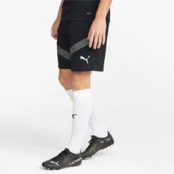 Puma TeamFINAL Herren Trainingsshorts Schwarz Grau -Sportbekleidung Geschäft 657553 03 D