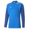 Puma TeamCUP 1/4 Reißverschluss Fußball Oberteil Herren Blau -Sportbekleidung Geschäft 65798202 F