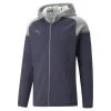 Puma TeamCUP Casuals Kapuzenjacke Herren Navy Grau