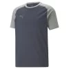 Puma TeamCUP Casuals T-Shirt Herren Navy Grau