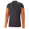Puma IndividualCUP Quarter-Zip Fußball-Top Kinder Schwarz Orange -Sportbekleidung Geschäft 658291050 F 3kxg