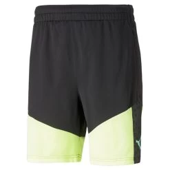 Puma IndividualCUP Fußball Trainingsshorts Kinder Schwarz Fast Gelb