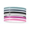 Nike Swoosh Stirnband Tipped 6er Pack Unisex Mehrfarbig -Sportbekleidung Geschäft 9318142 F