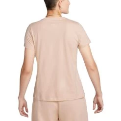 Nike Sportswear Essential T-Shirt Damen Pink Oxford Weiß -Sportbekleidung Geschäft BV6169 602 Rhux3PtaW73mb3