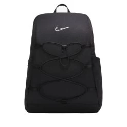 Nike One Damen-Trainingsrucksack 16L Schwarz Weiß