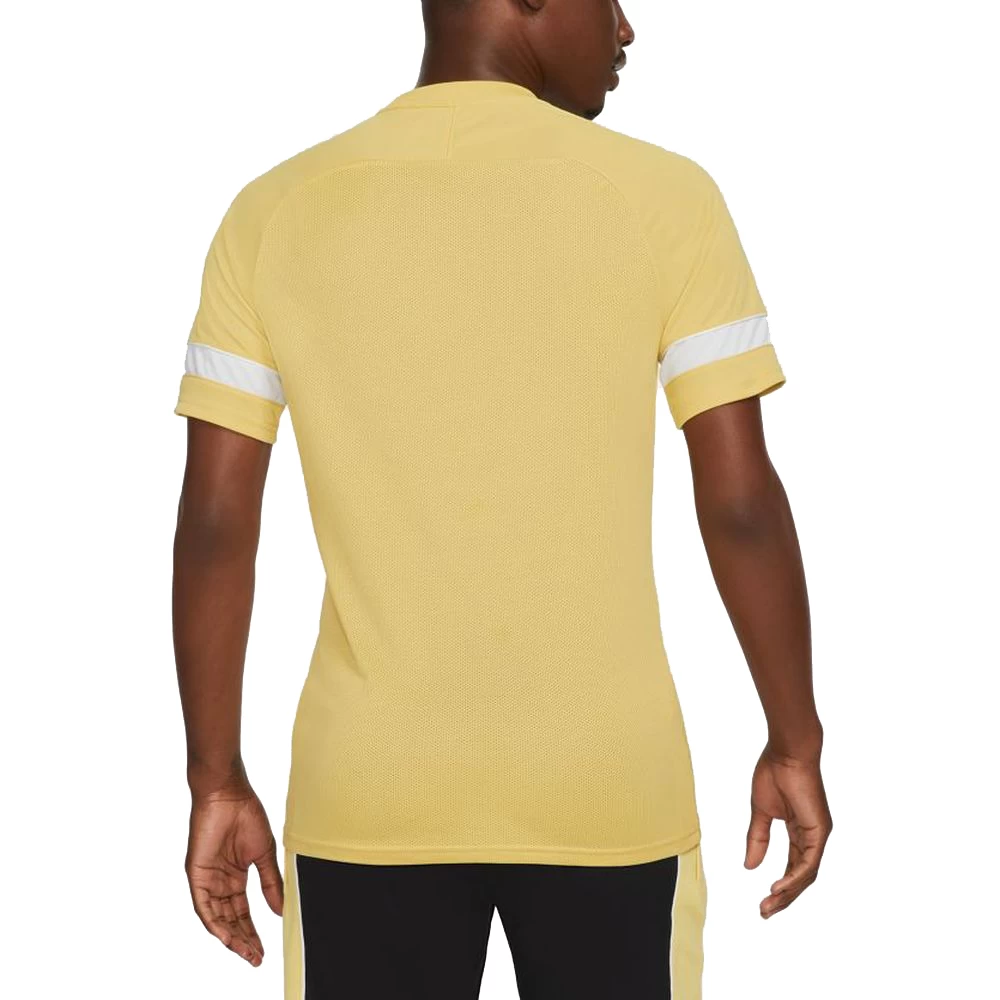 Nike Dri-FIT Academy Fußballtrikot Herren Gelb 4 Nike Dri-FIT Academy Fußballtrikot Herren Gelb – Bild 2