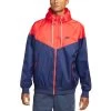 Nike Sportswear Windrunner Herrenjacke Mit Kapuze Herren Navy Crimson