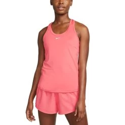 Nike Dri-FIT One Tankop Damen Coral