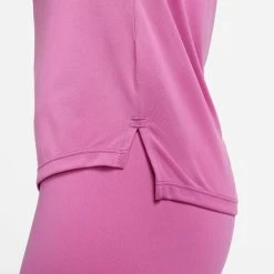 Nike Dri-FIT One Kurzarm-Oberteil Damen Cosmic Fuchsia -Sportbekleidung Geschäft DD0638 665 D