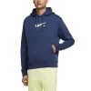 Nike Sportswear Hoodie Herren Dunkelblau Gelb -Sportbekleidung Geschäft DD9694 410 1