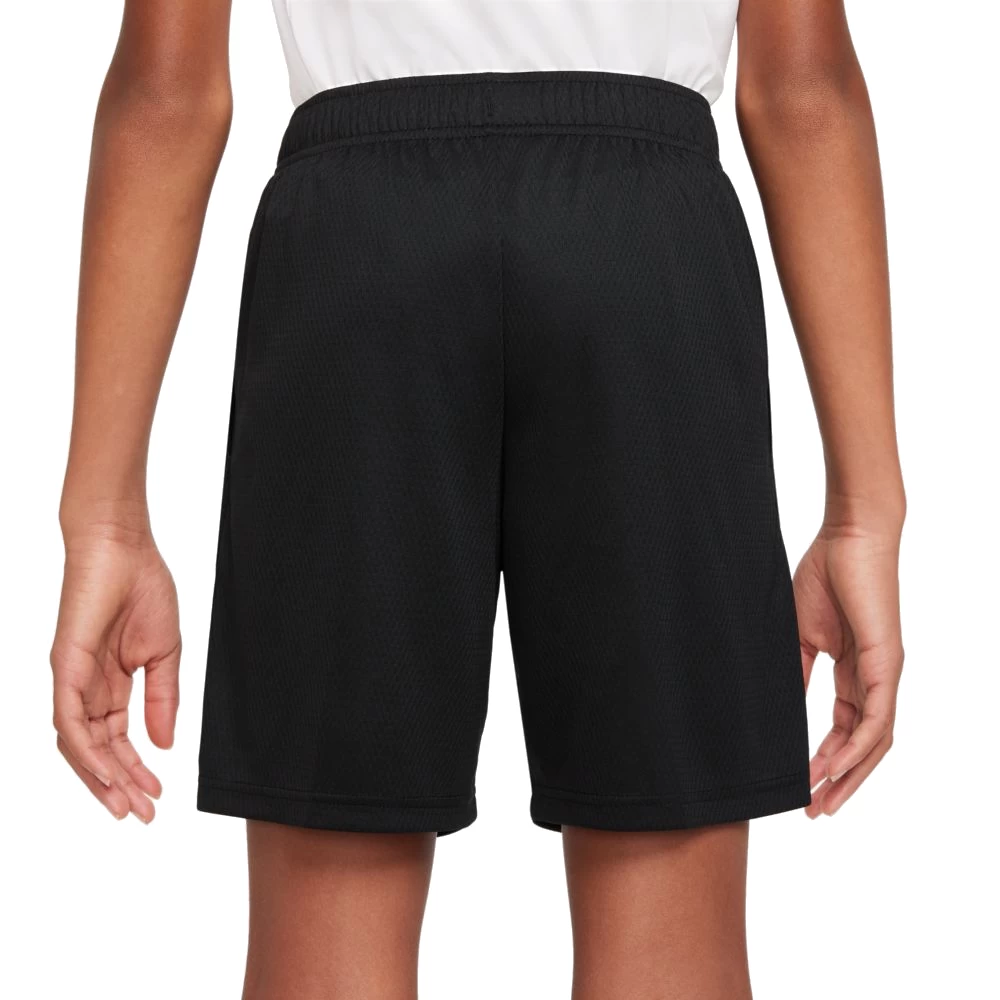 Nike Dri-FIT Trainingsshorts Kinder Schwarz Weiß 4 Nike Dri-FIT Trainingsshorts Kinder Schwarz Weiß – Bild 2