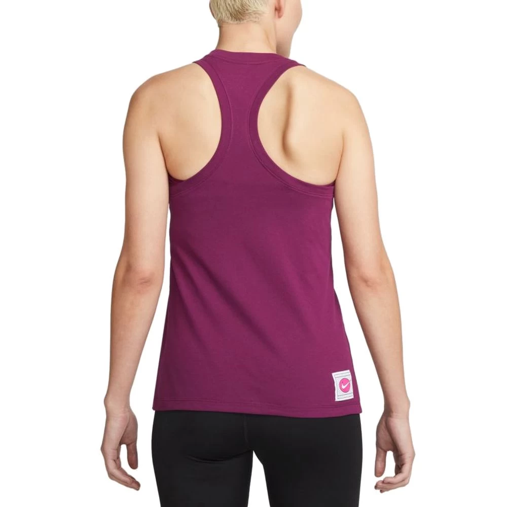 Nike Dri-FIT Icon Clash Trainings-Tanktop Damen Dunkelrot 4 Nike Dri-FIT Icon Clash Trainings-Tanktop Damen Dunkelrot – Bild 2