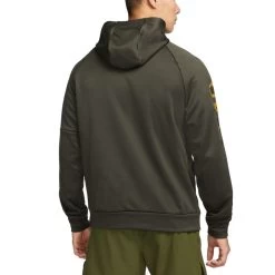 Nike Therma-FIT Fitness-Hoodie Herren Dunkelolive -Sportbekleidung Geschäft DQ4840 355 RUnGwRwptGUWYo