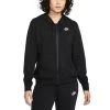 Nike Sportswear Club Fleece Hoodie Damen Schwarz -Sportbekleidung Geschäft DQ5471 010 1