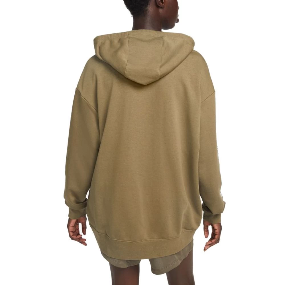 Nike Pro Dri-FIT Get Fit Grafik-Hoodie Damen Olive Weiß 4 Nike Pro Dri-FIT Get Fit Grafik-Hoodie Damen Olive Weiß – Bild 2