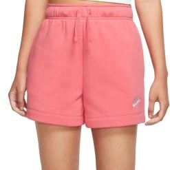 Nike Sportswear Club Fleece Shorts Damen Sea Coral Weiß