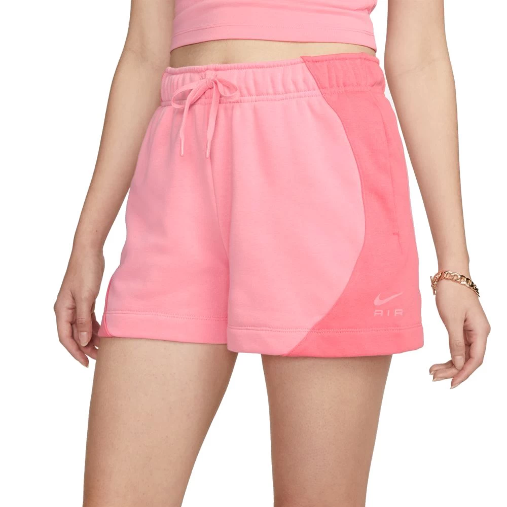 Nike Air Fleece-Shorts Damen Pink Coral 3 Nike Air Fleece-Shorts Damen Pink Coral
