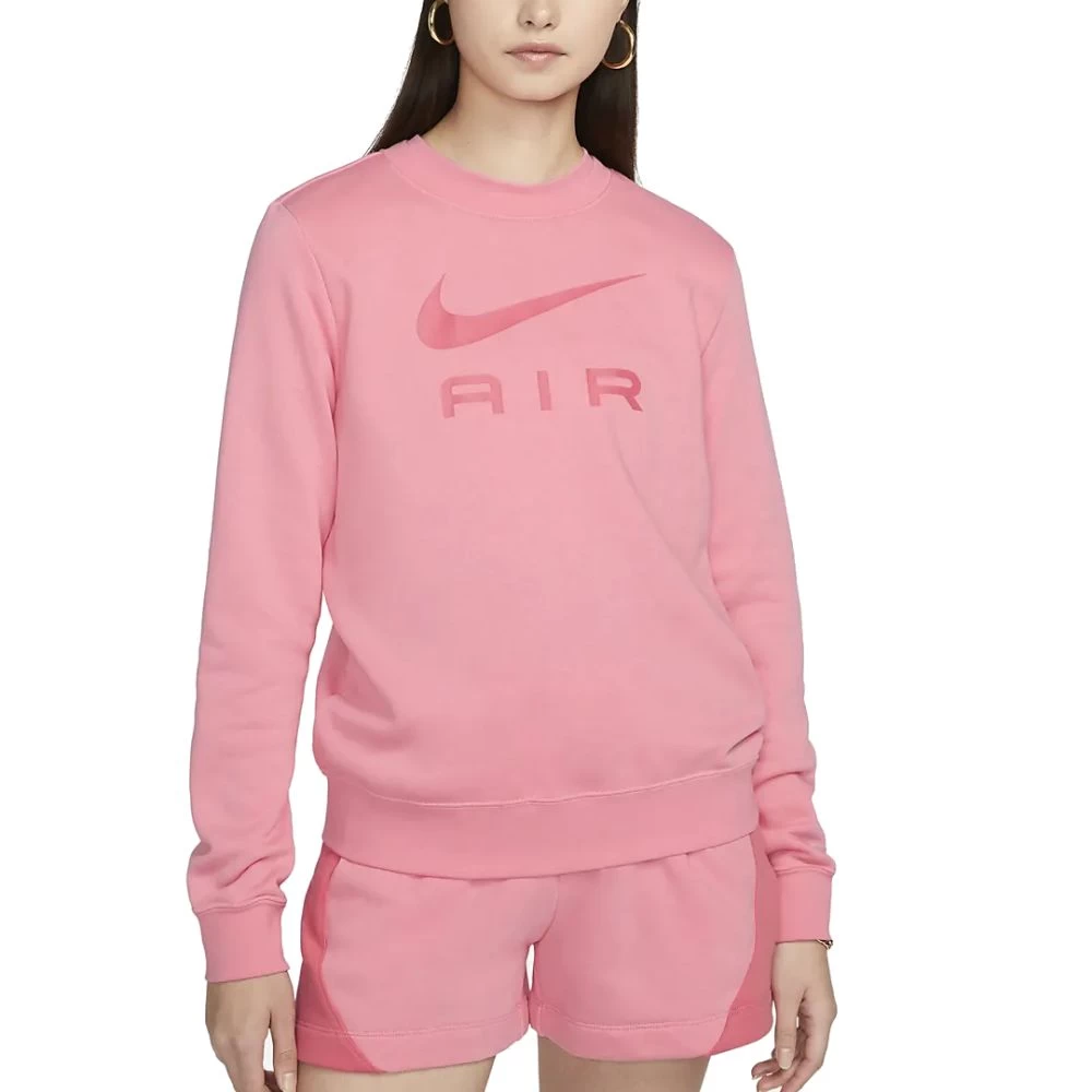 Nike Air Fleece-Sweatshirt Damen Pink Coral 3 Nike Air Fleece-Sweatshirt Damen Pink Coral