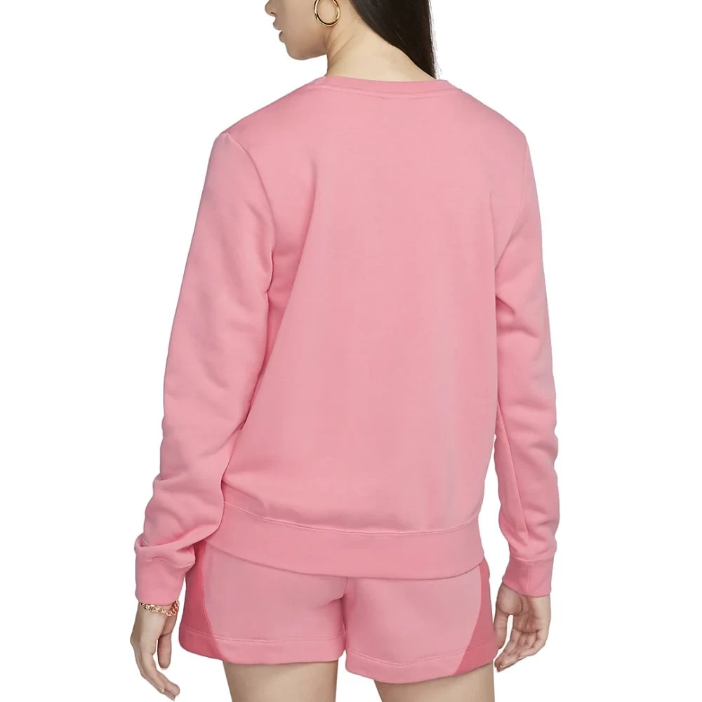 Nike Air Fleece-Sweatshirt Damen Pink Coral 4 Nike Air Fleece-Sweatshirt Damen Pink Coral – Bild 2