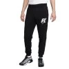 Nike Dri-FIT F.C. Fleece Fußballhose Herren Schwarz Weiß